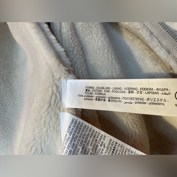 Zara bomber. Faux suede/ shearling. Size L - Picture 9 of 12